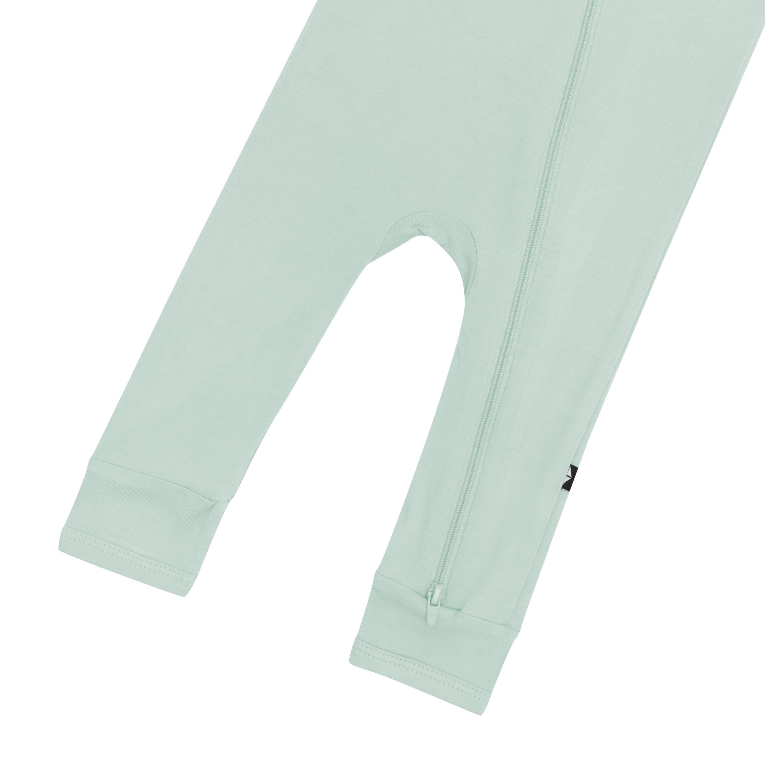 Zippered Romper in Sage - Image 7