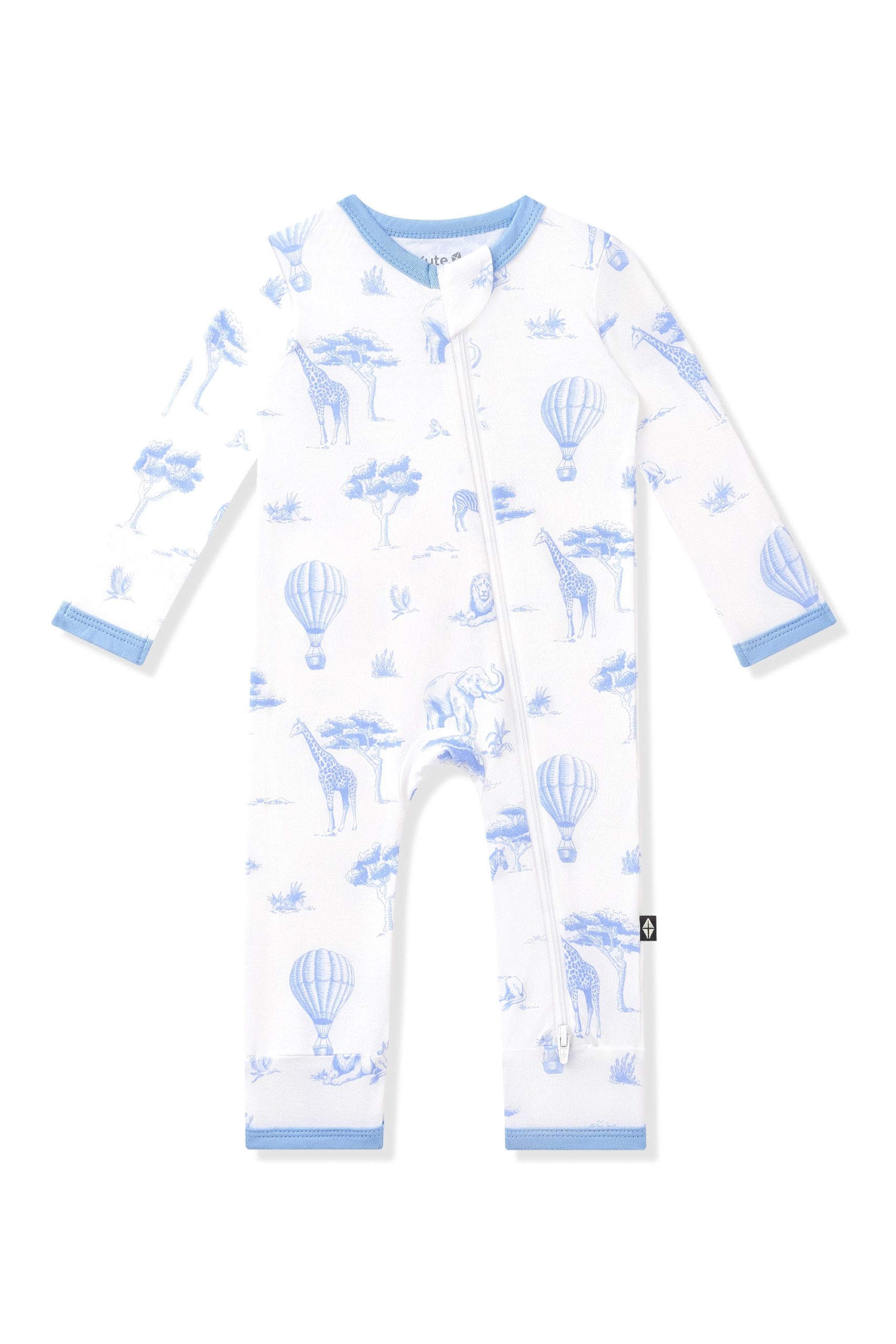 Zippered Romper in Toile Safari - Image 2