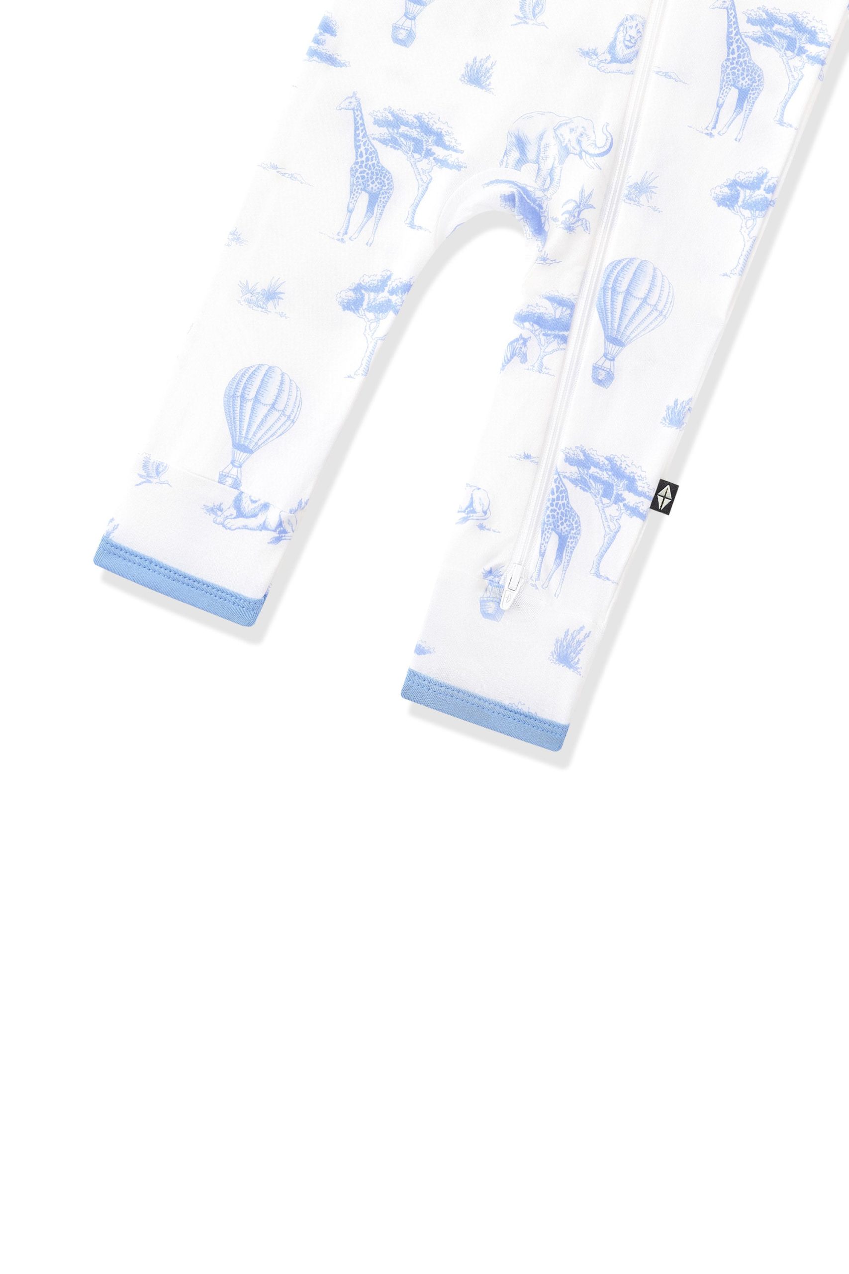 Zippered Romper in Toile Safari - Image 8