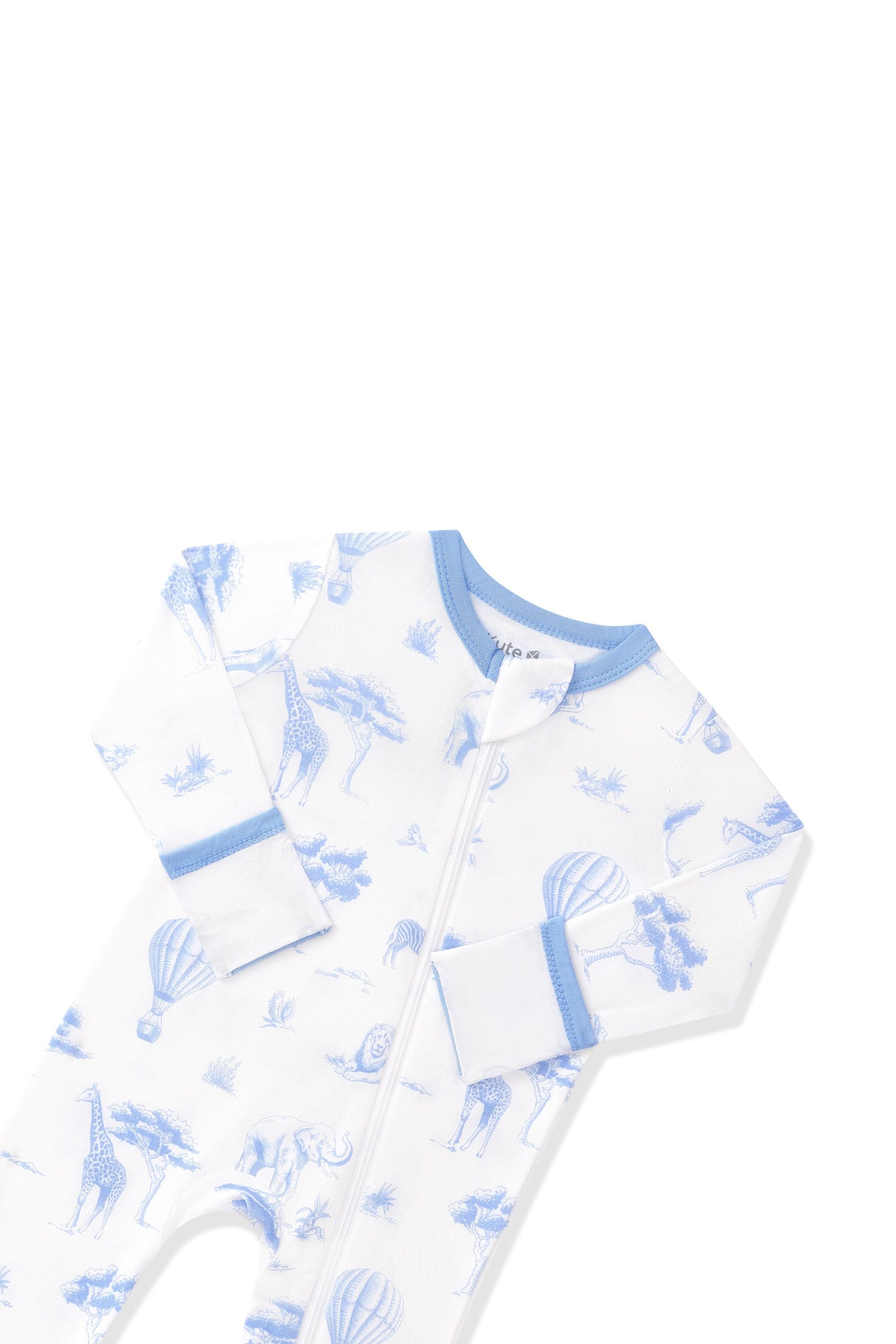 Zippered Romper in Toile Safari - Image 7