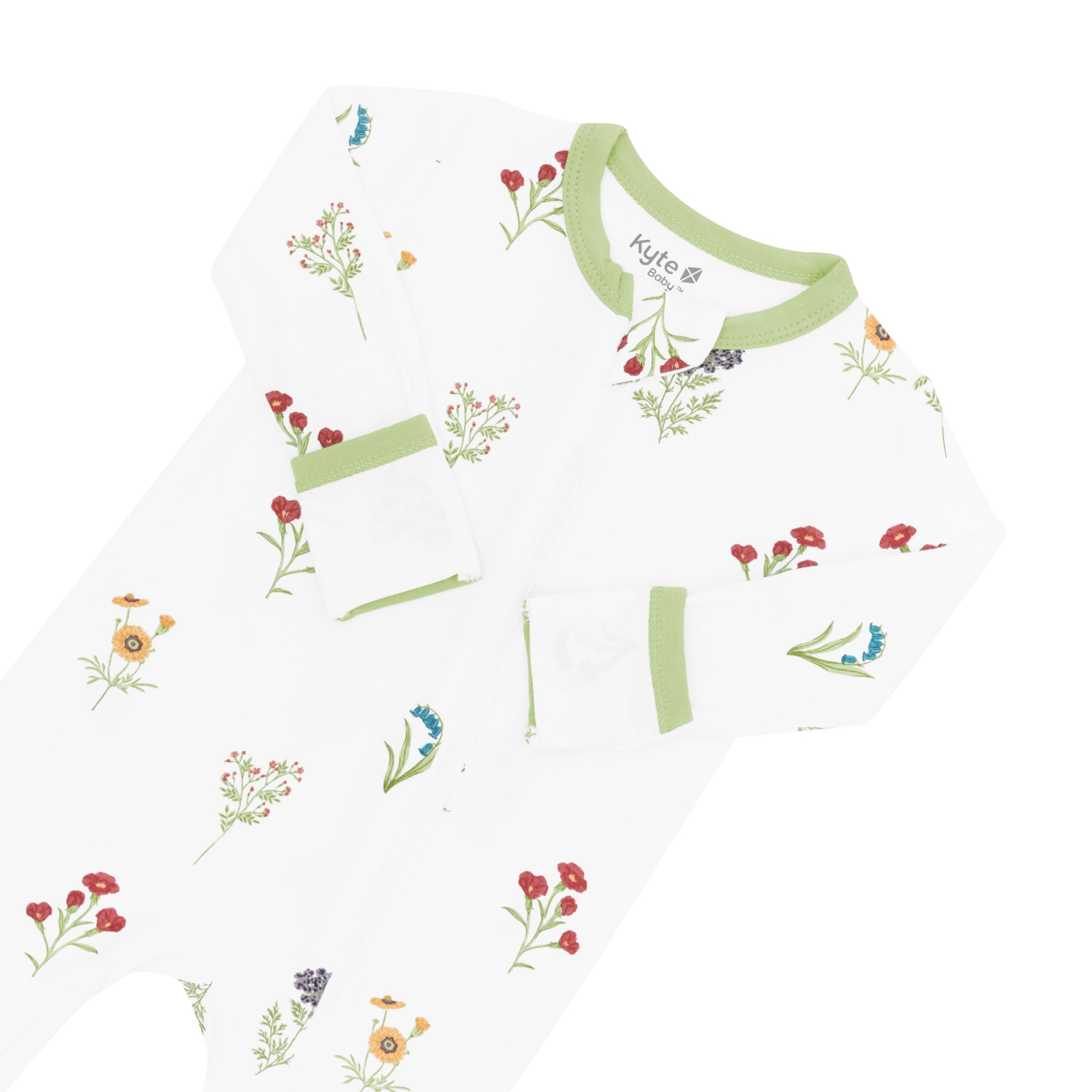 Zippered Romper in Wildflower - Image 7