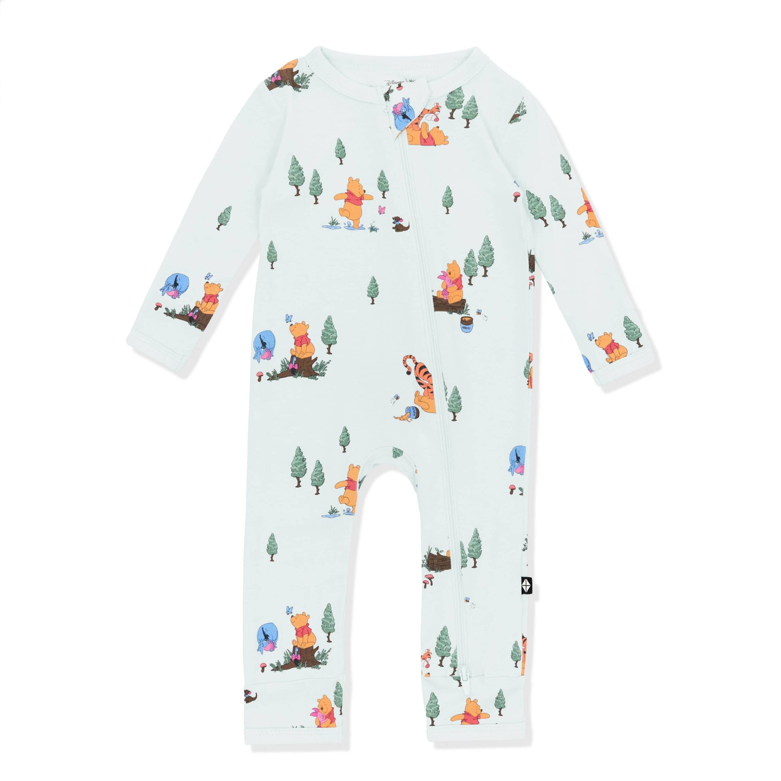 Zippered Romper in Winnie the Pooh Hundred Acre Wood - Image 2