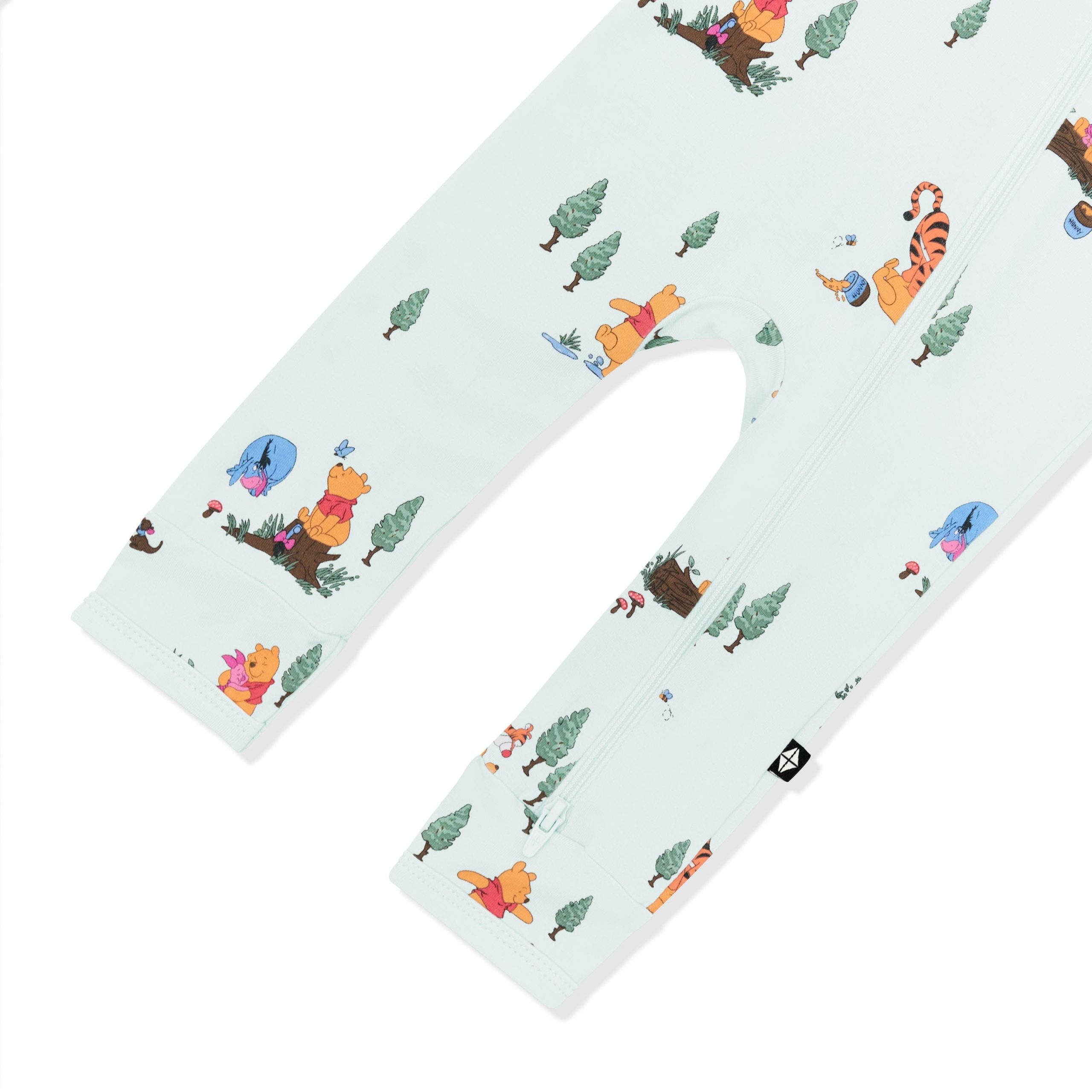 Zippered Romper in Winnie the Pooh Hundred Acre Wood - Image 7