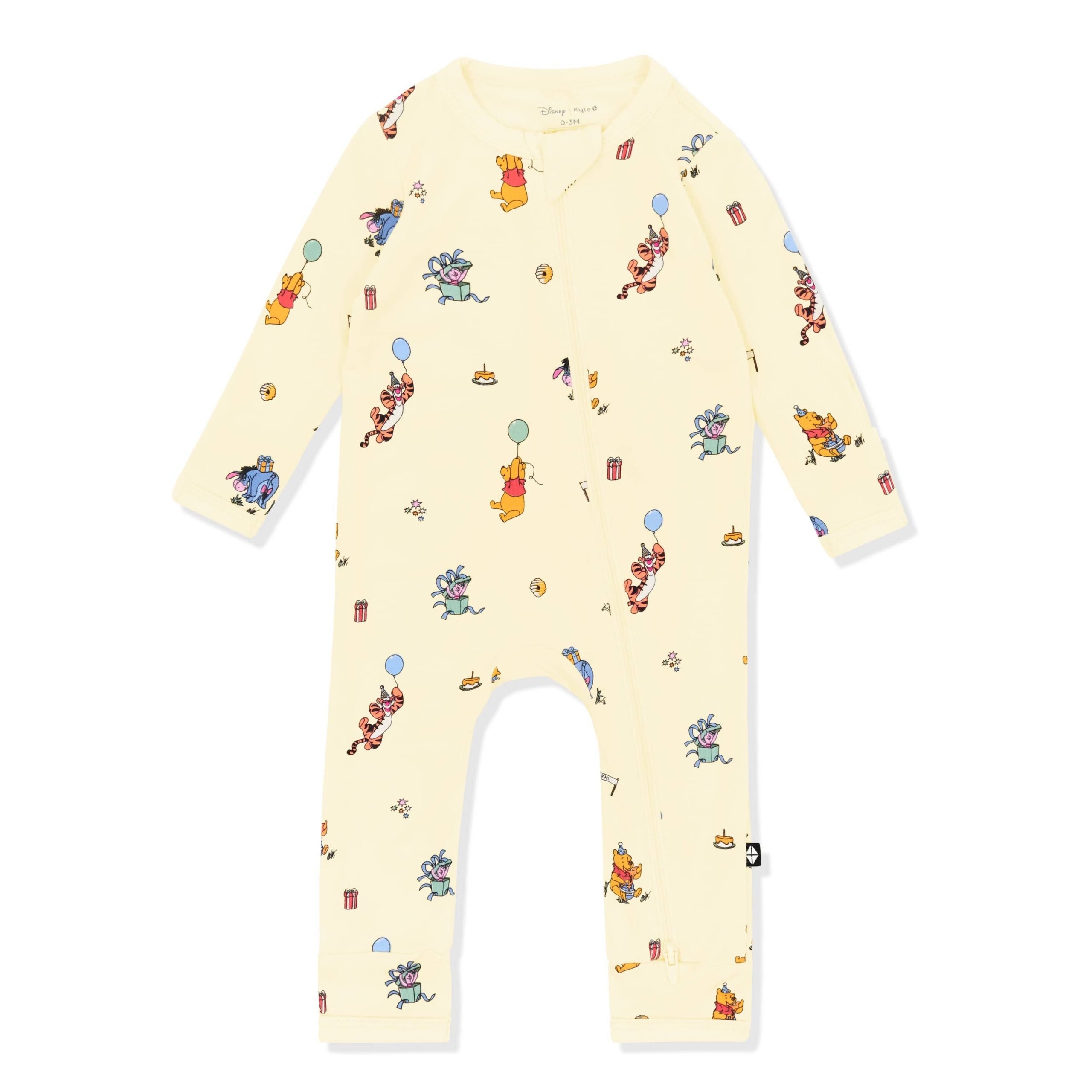 Zippered Romper in Winnie the Pooh Celebration - Image 2