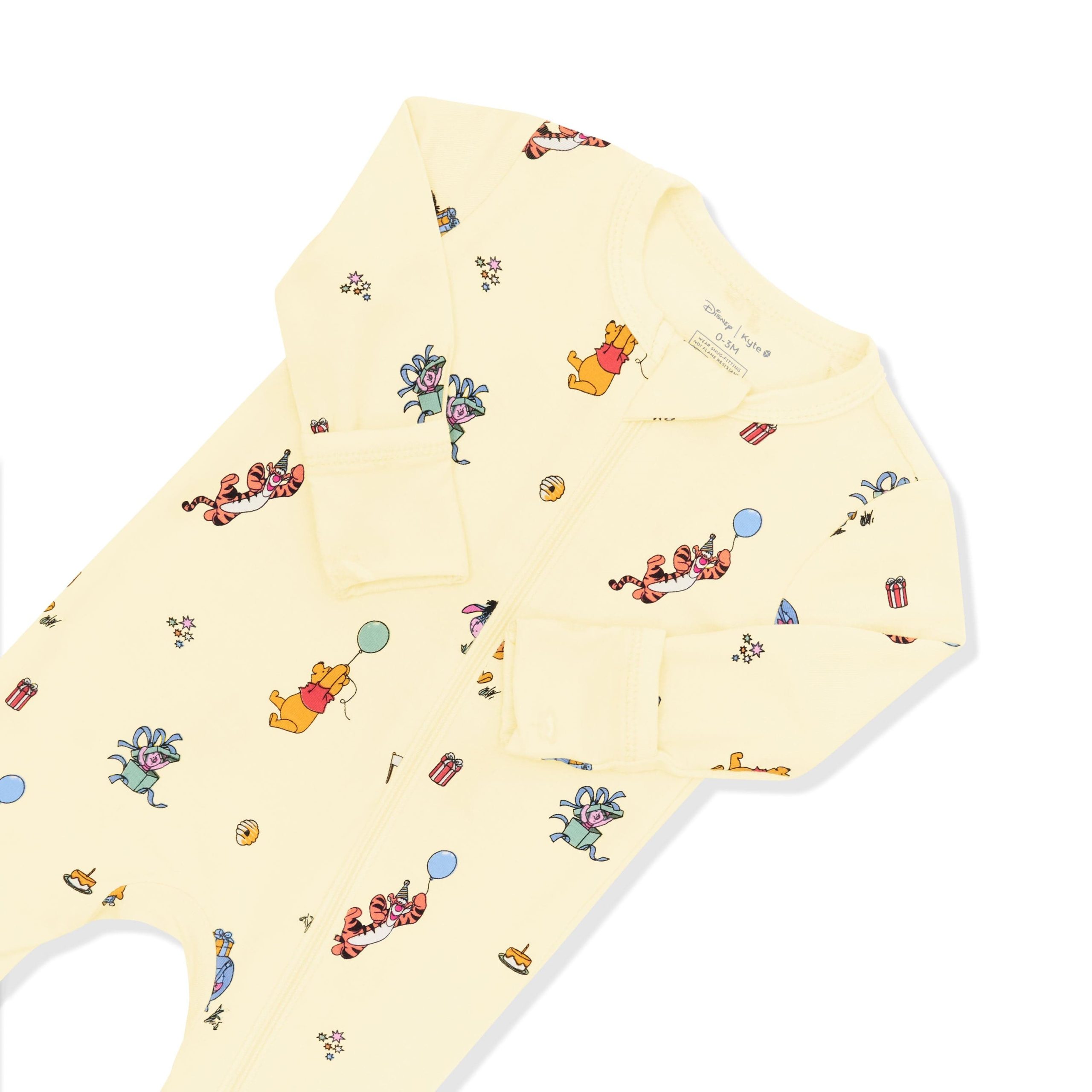 Zippered Romper in Winnie the Pooh Celebration - Image 6