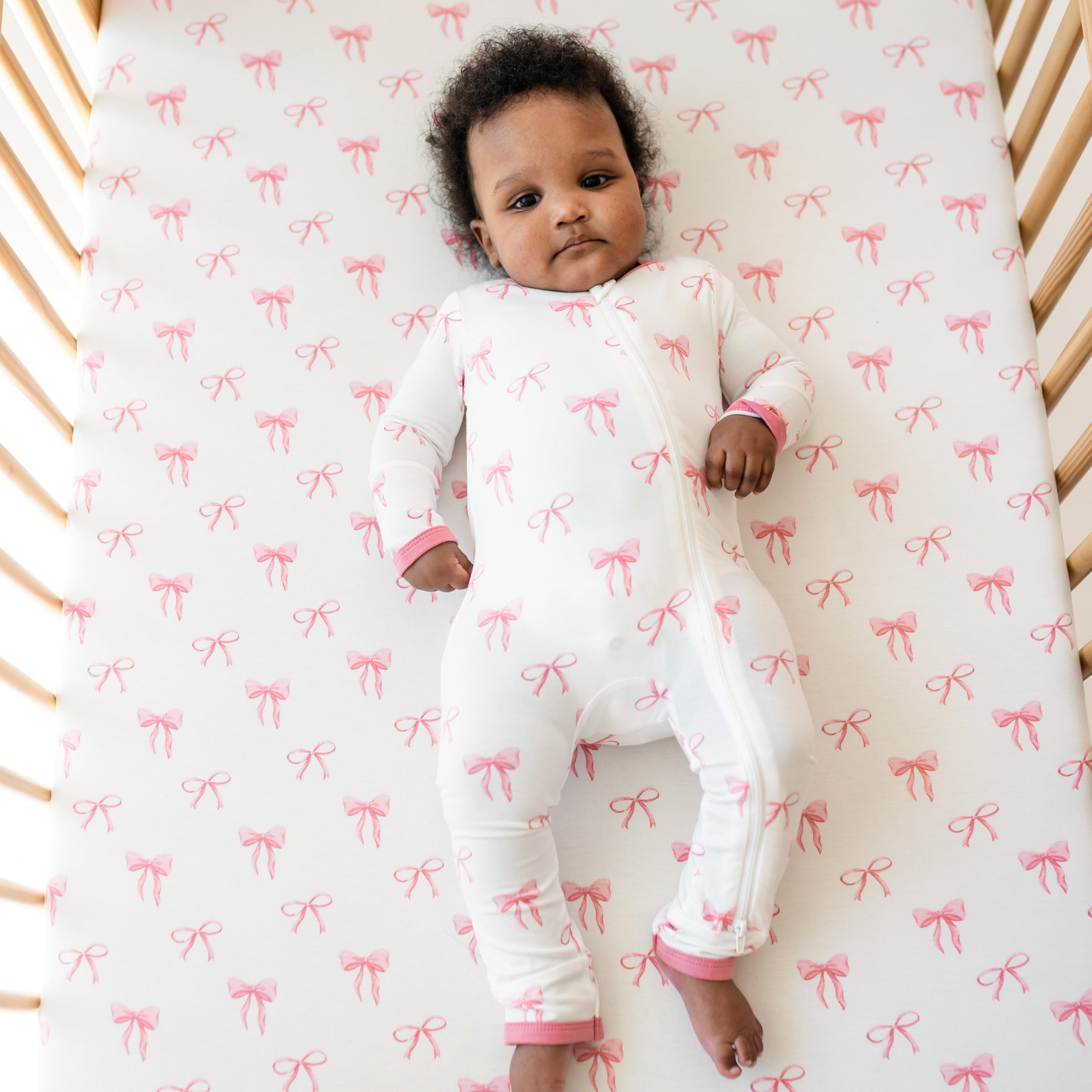 Crib Sheet in Bow - Image 2