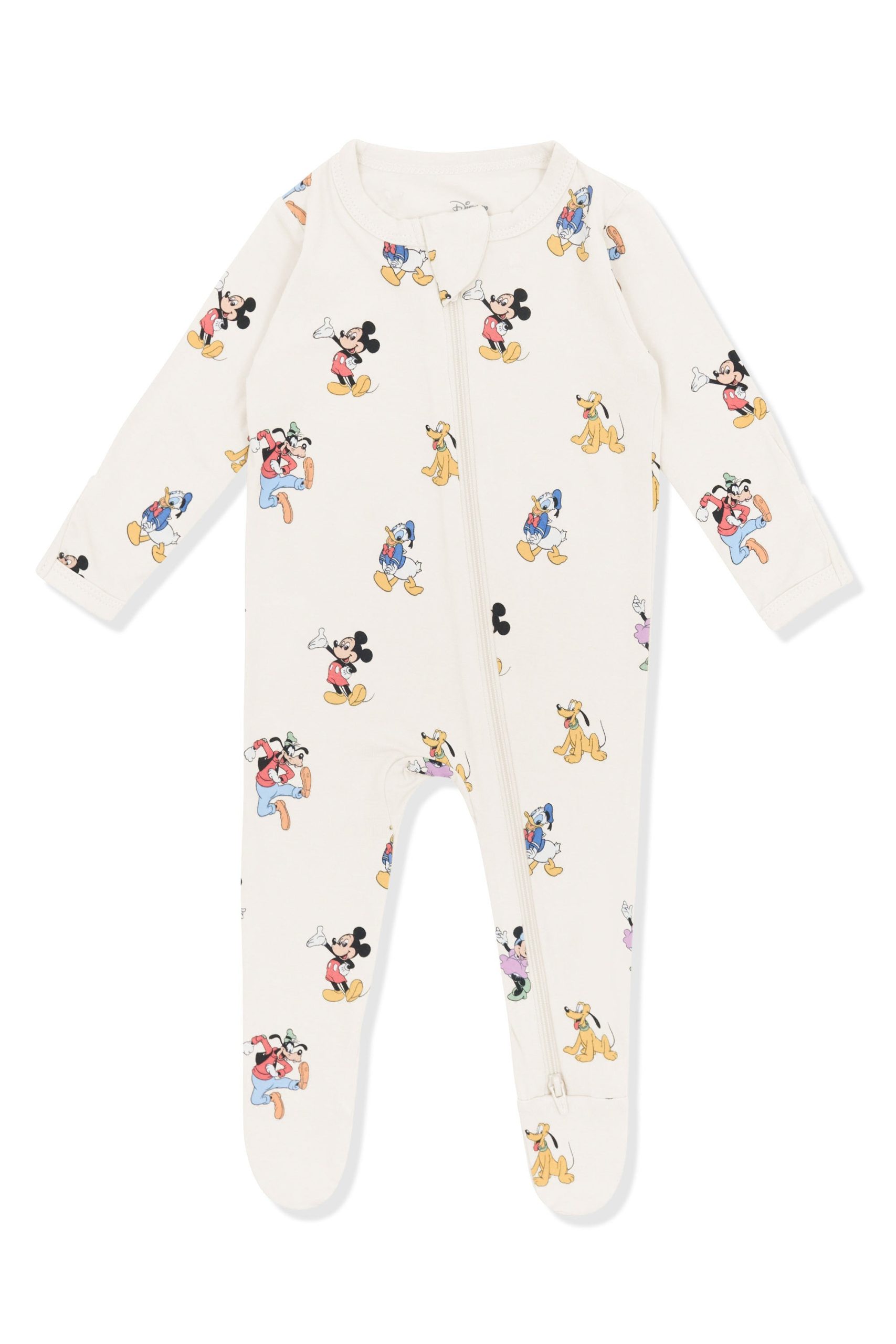 Zippered Footie in Mickey Mouse and Friends - Image 2