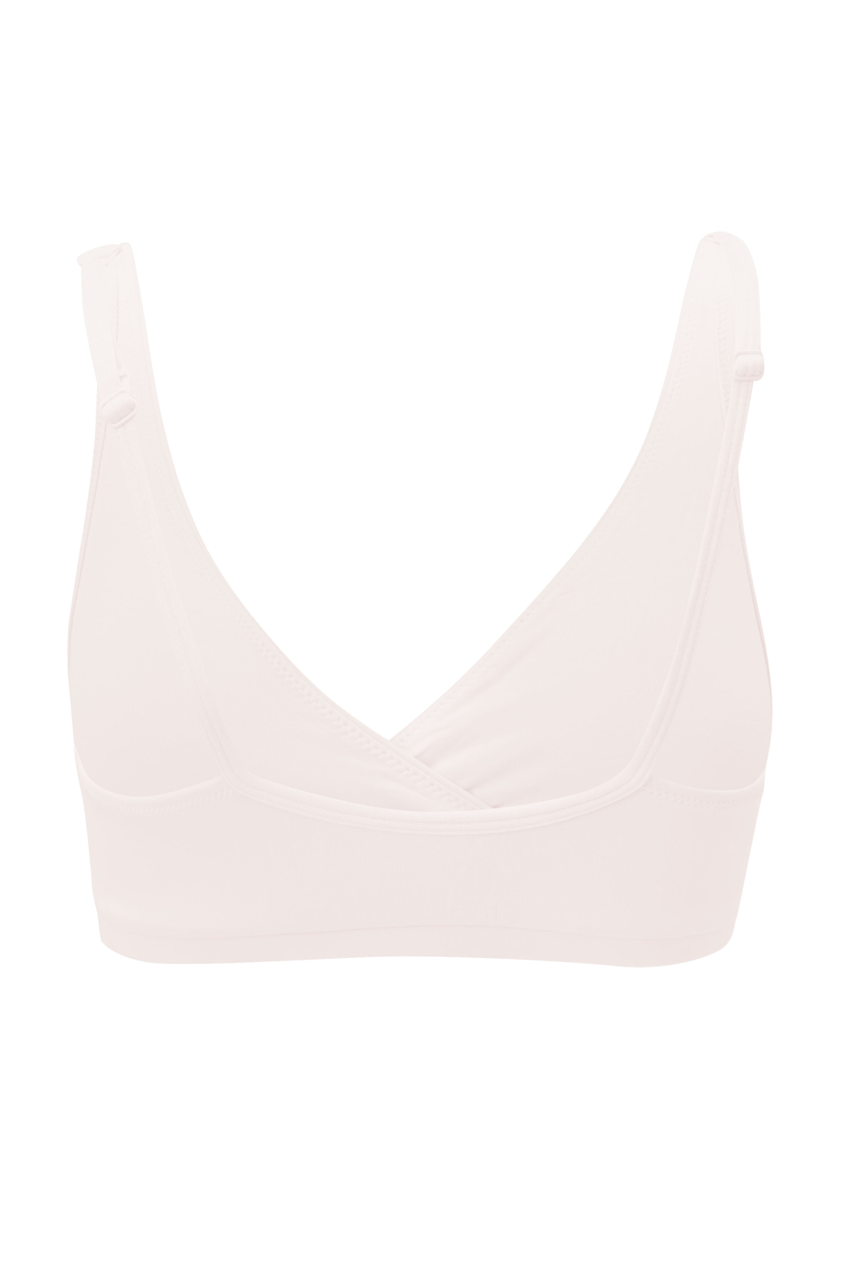 Women's Cross Front Bralette in Blonde - Image 5