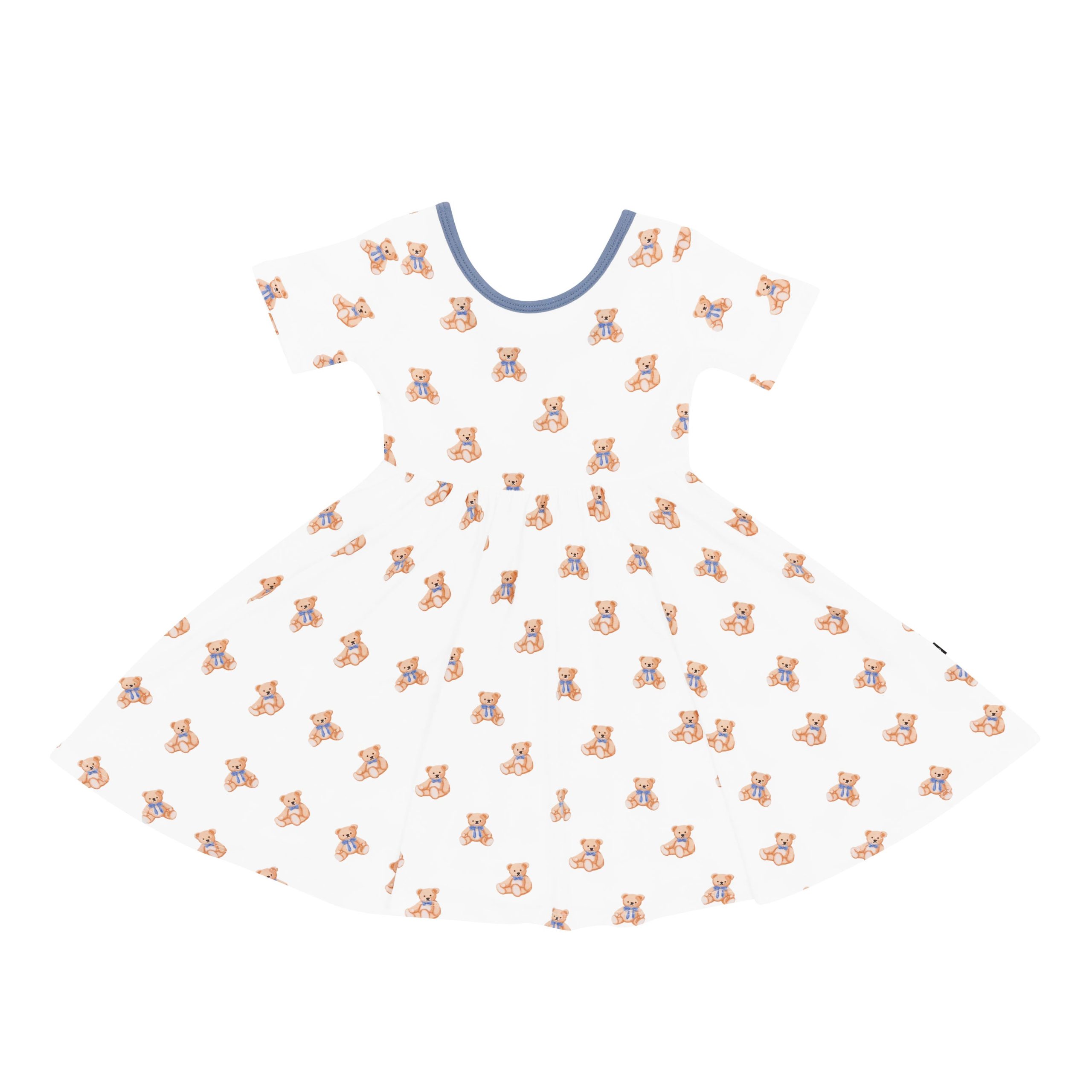 Twirl Dress in Teddy Bear - Image 2