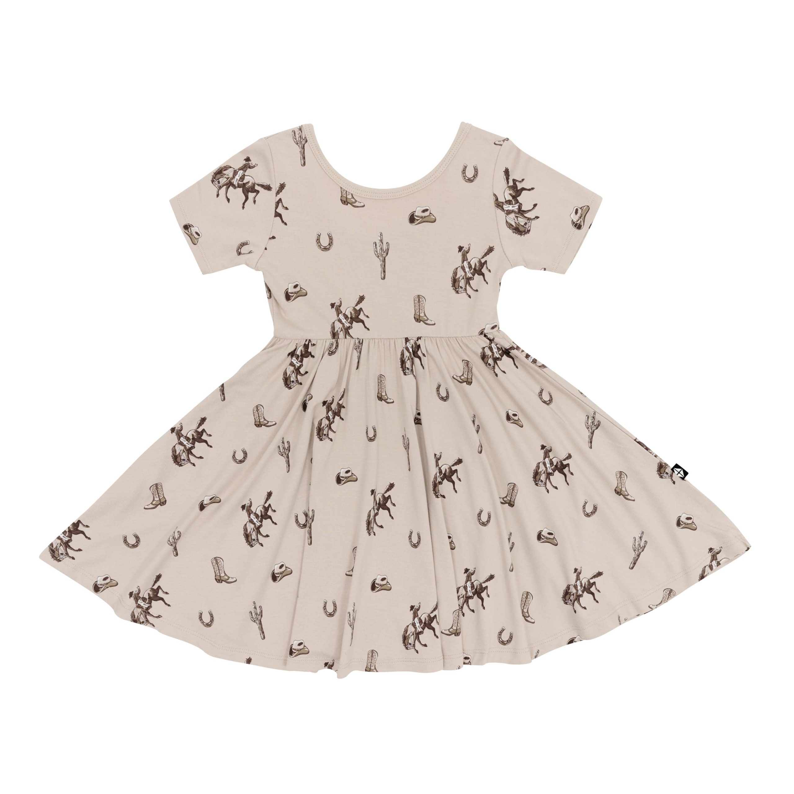 Twirl Dress in Classic Cowboy - Image 2