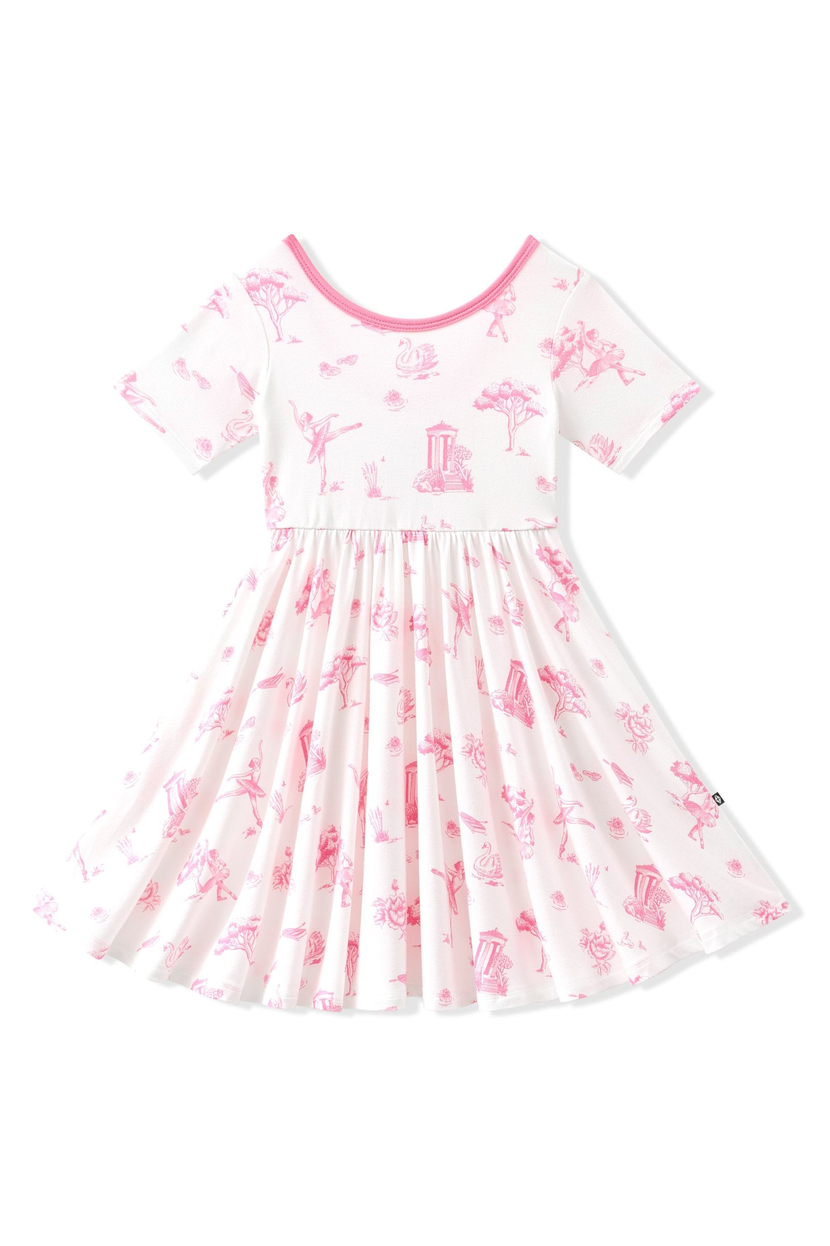 Twirl Dress in Toile Ballet - Image 2