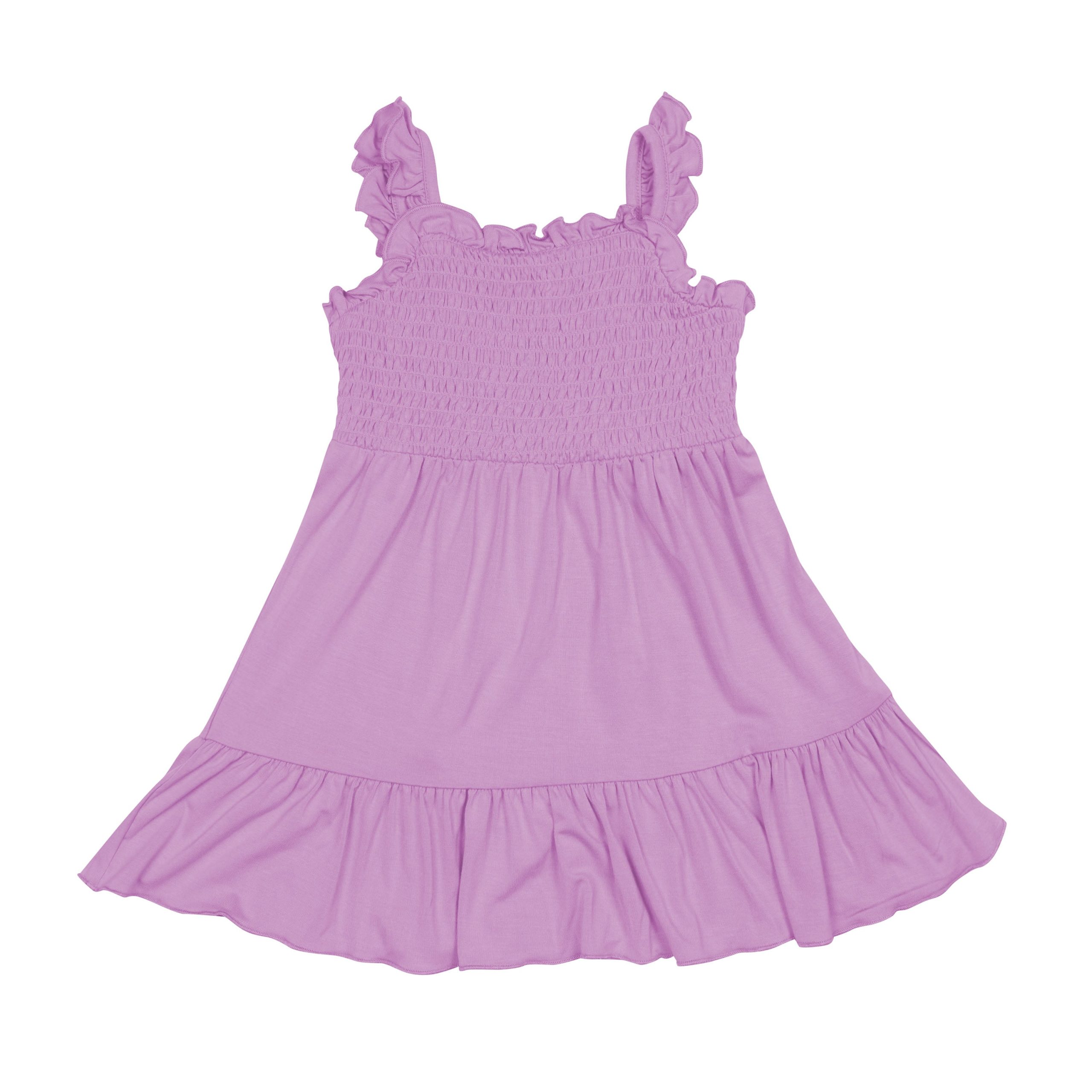 Smocked Dress in Poi - Image 2