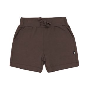 Drawstring Short in Espresso
