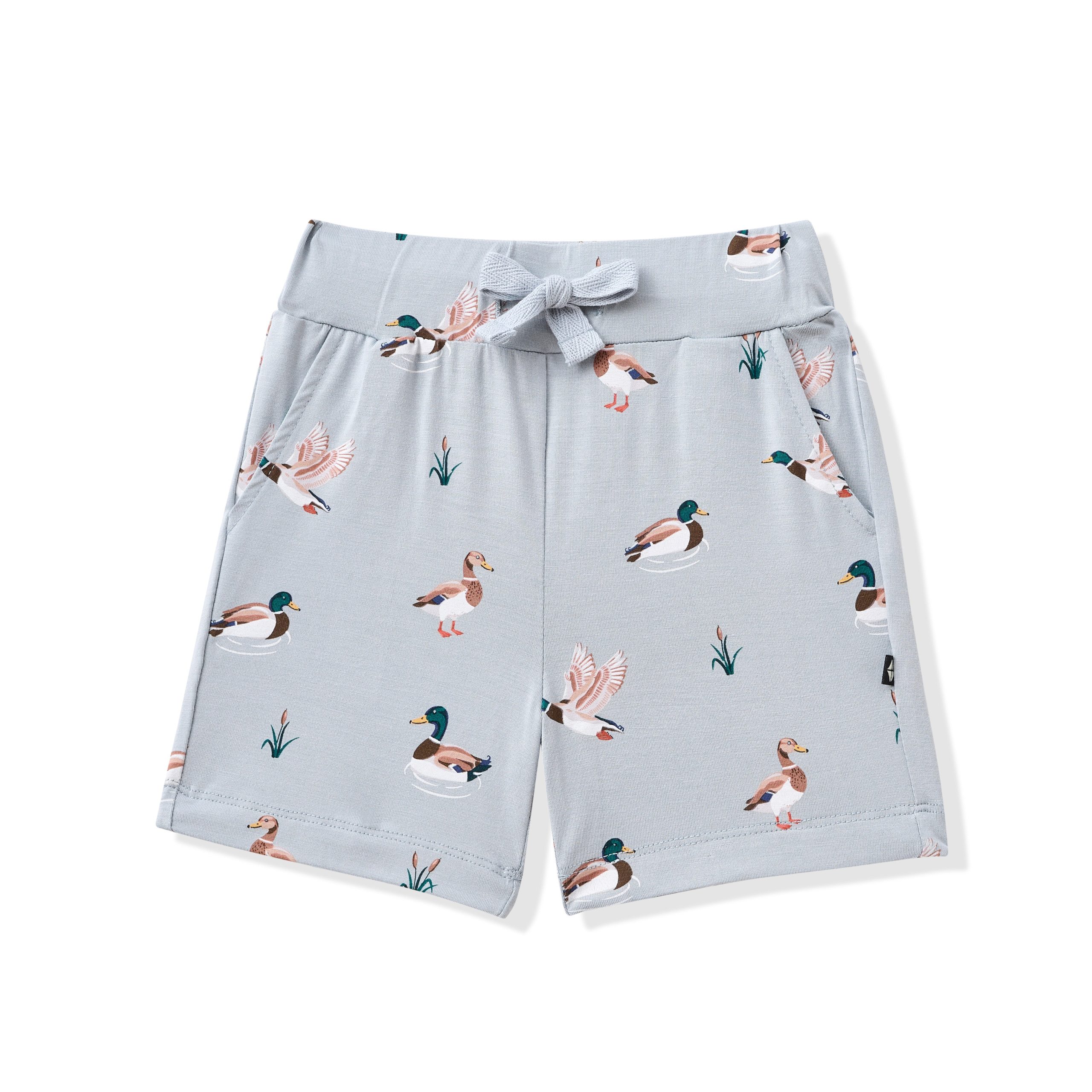 Drawstring Short in Mallard Duck - Image 2