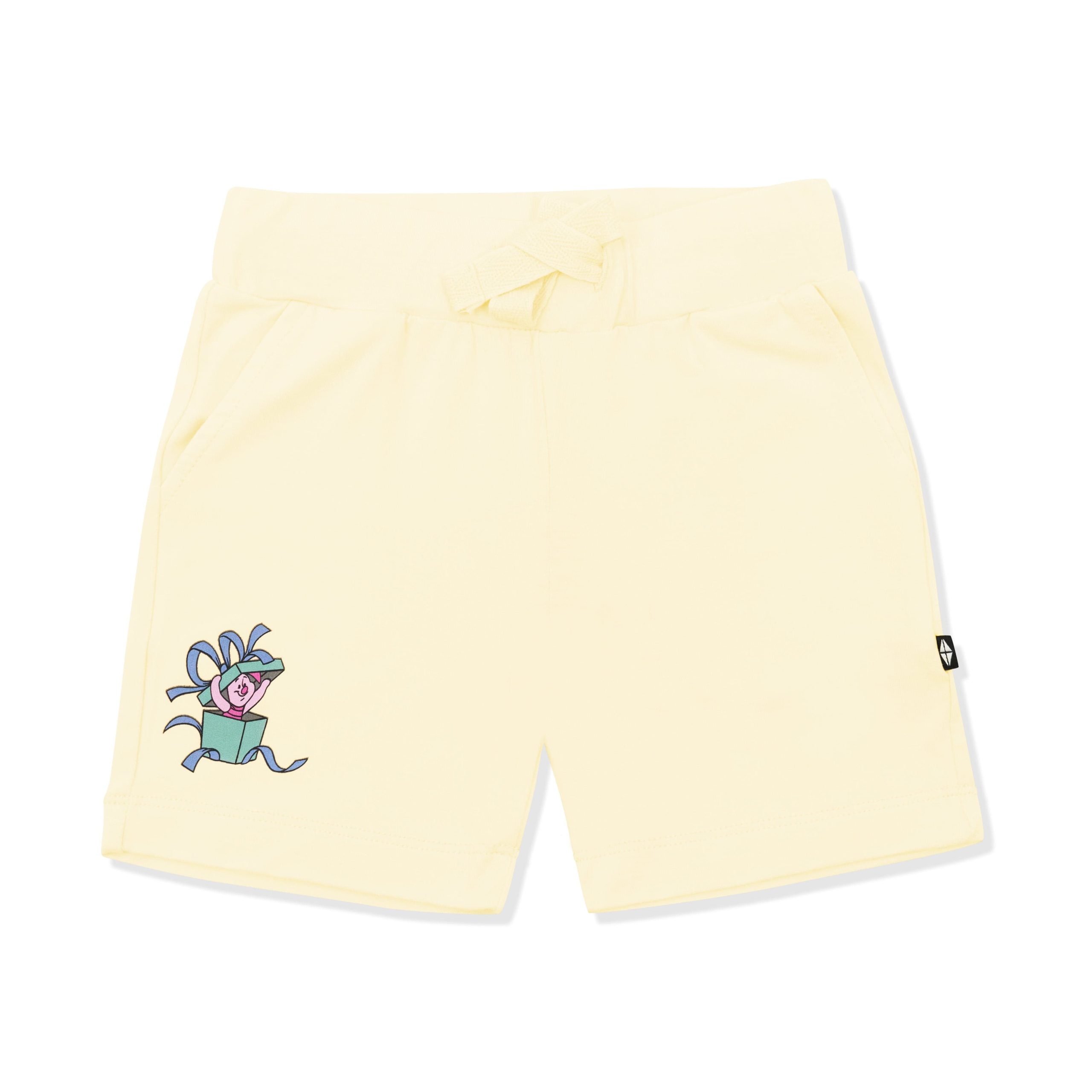 Drawstring Short in Winnie the Pooh on Chamomile - Image 2
