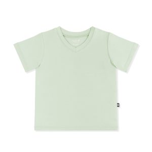 Toddler V-Neck Tee in Basil