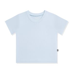 Toddler V-Neck Tee in Breeze