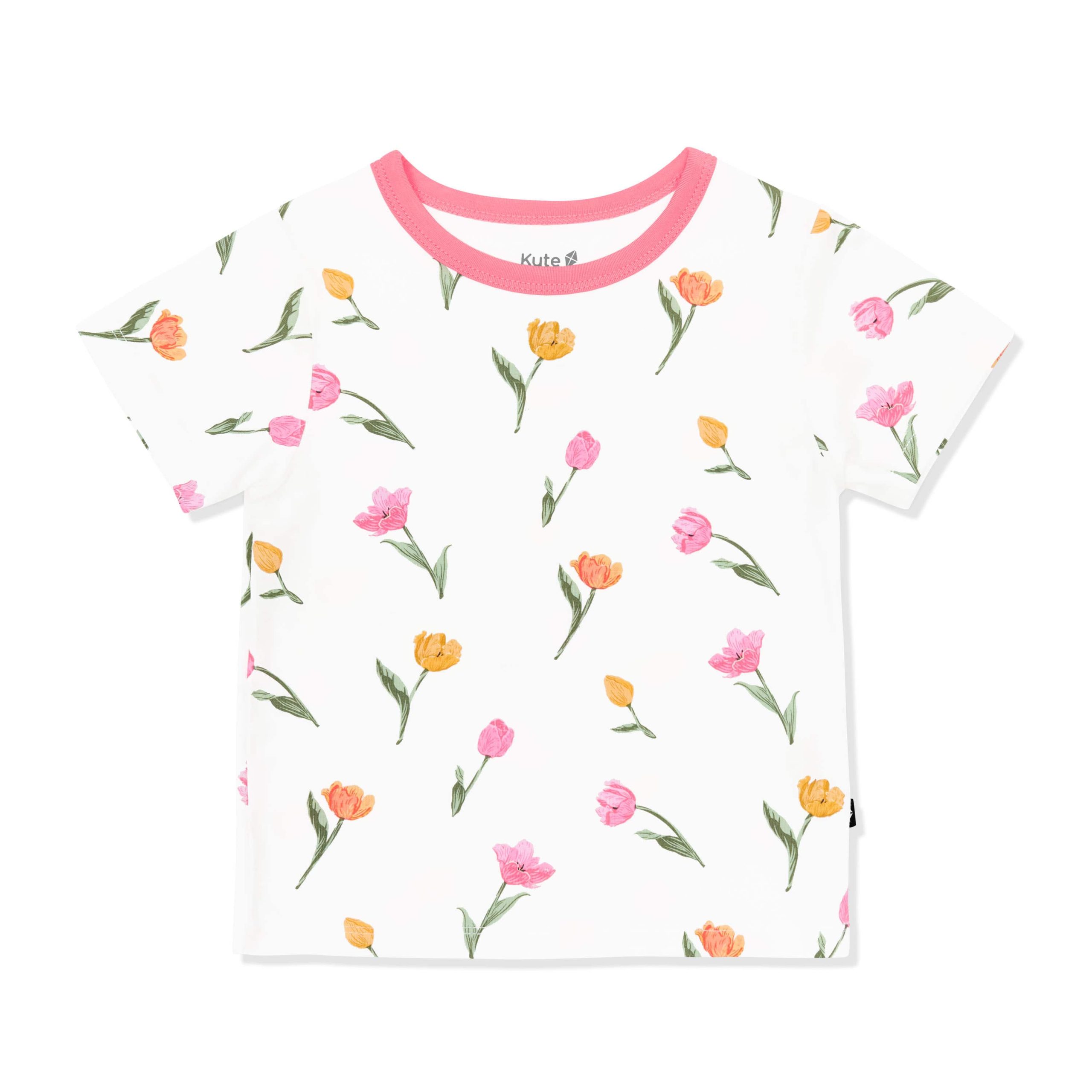 Toddler Basic Tee in Tulip - Image 2