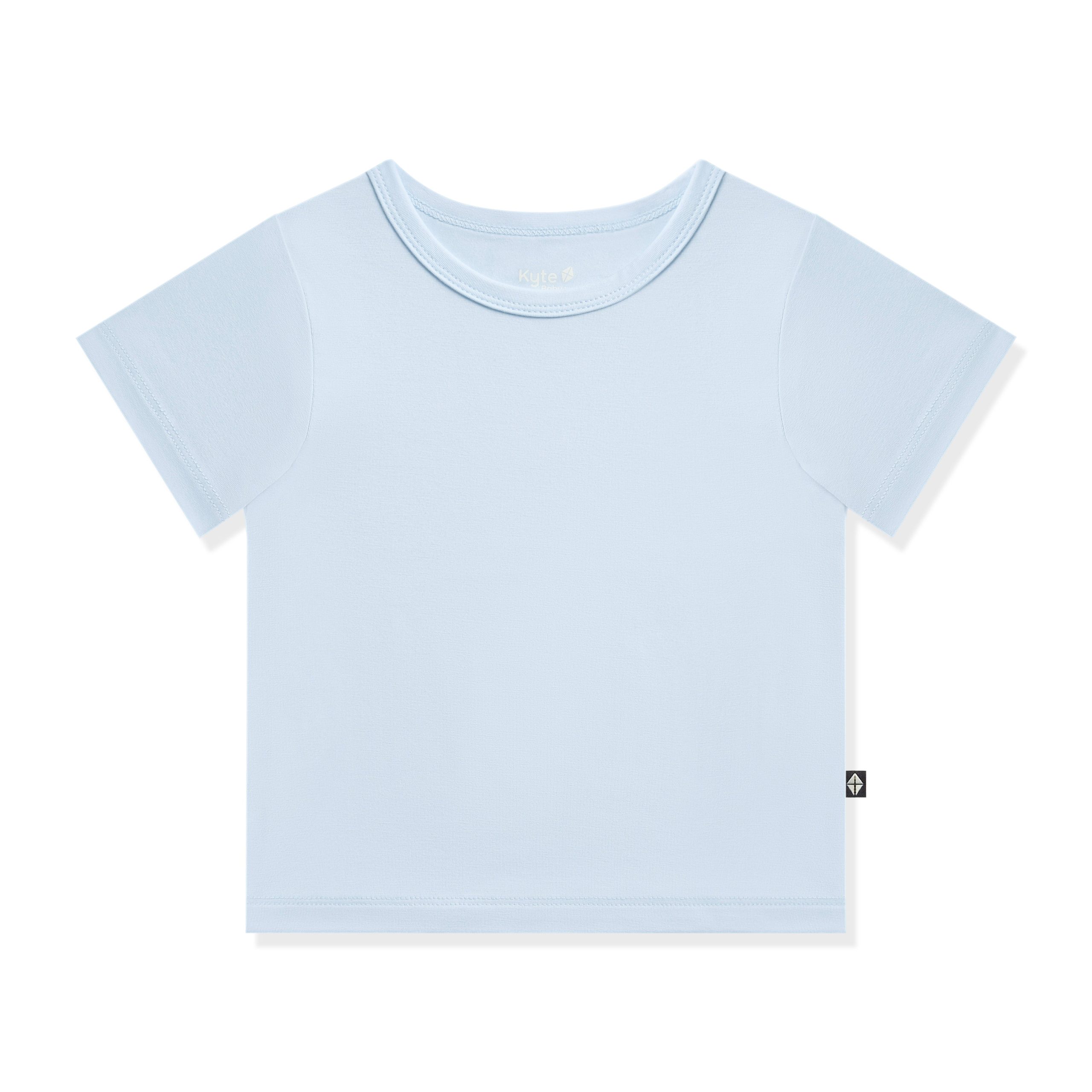 Toddler Basic Tee in Breeze - Image 2