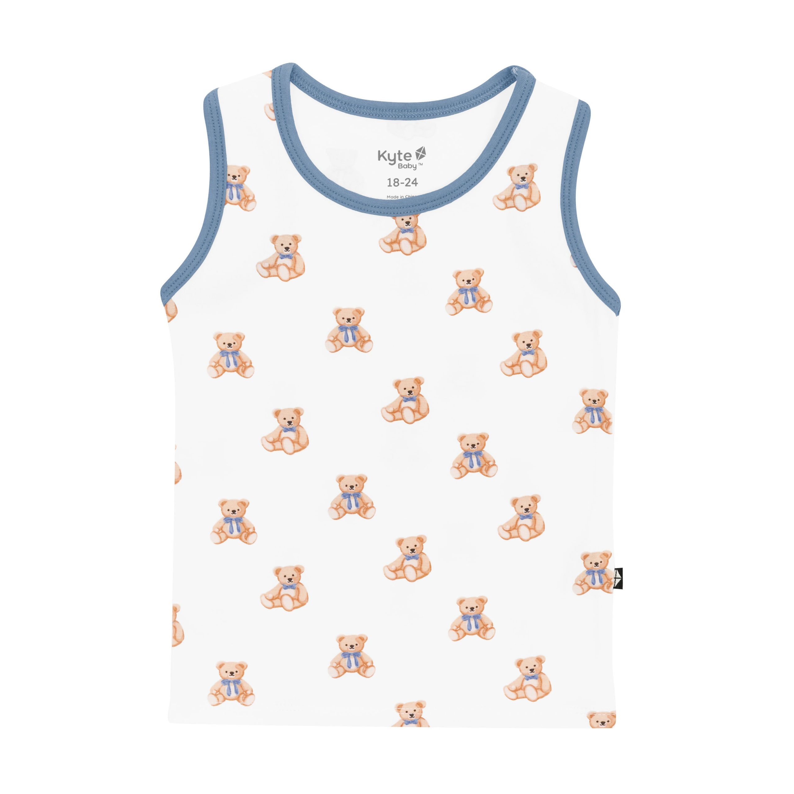 Toddler Tank Top in Teddy Bear - Image 2