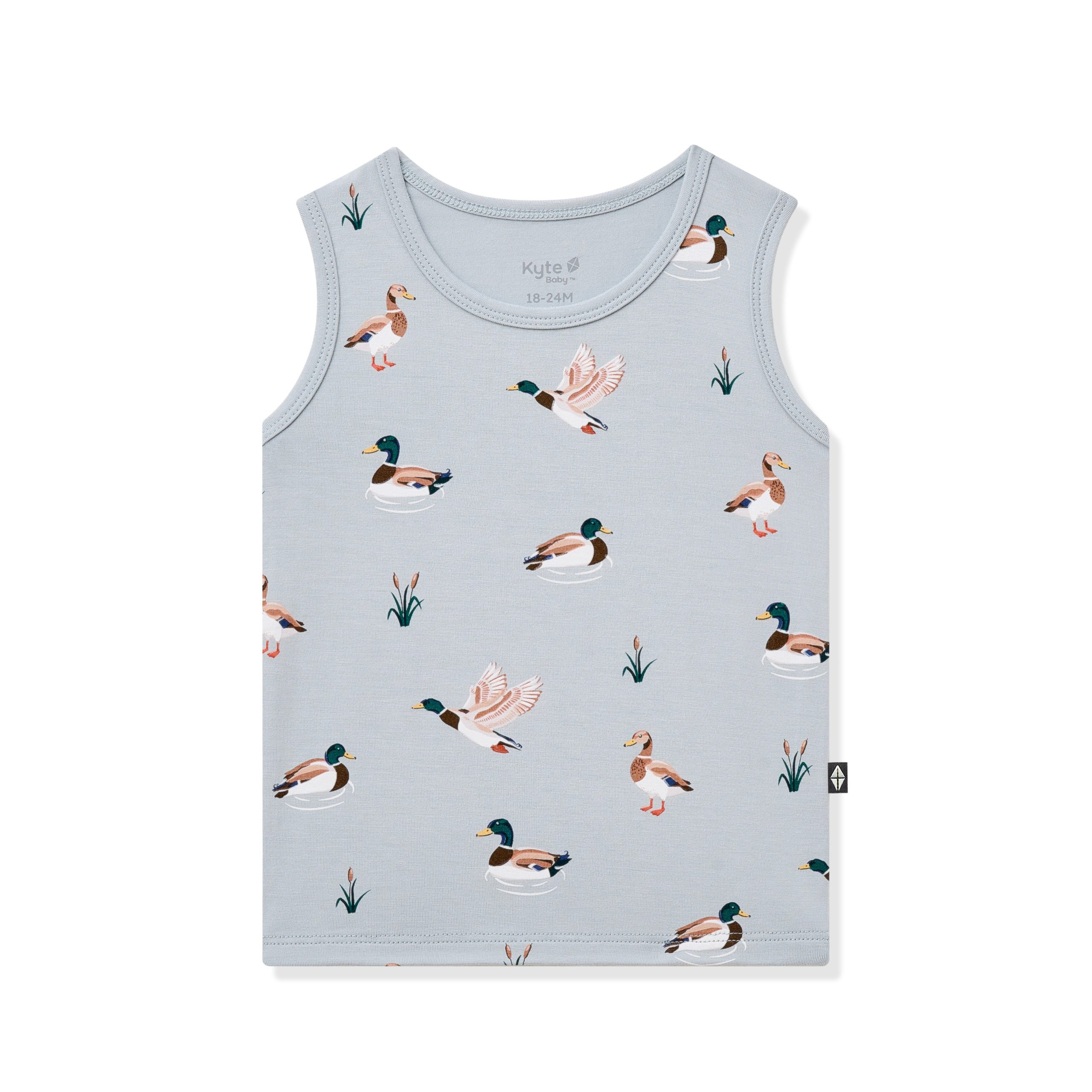 Toddler Tank Top in Mallard Duck - Image 2