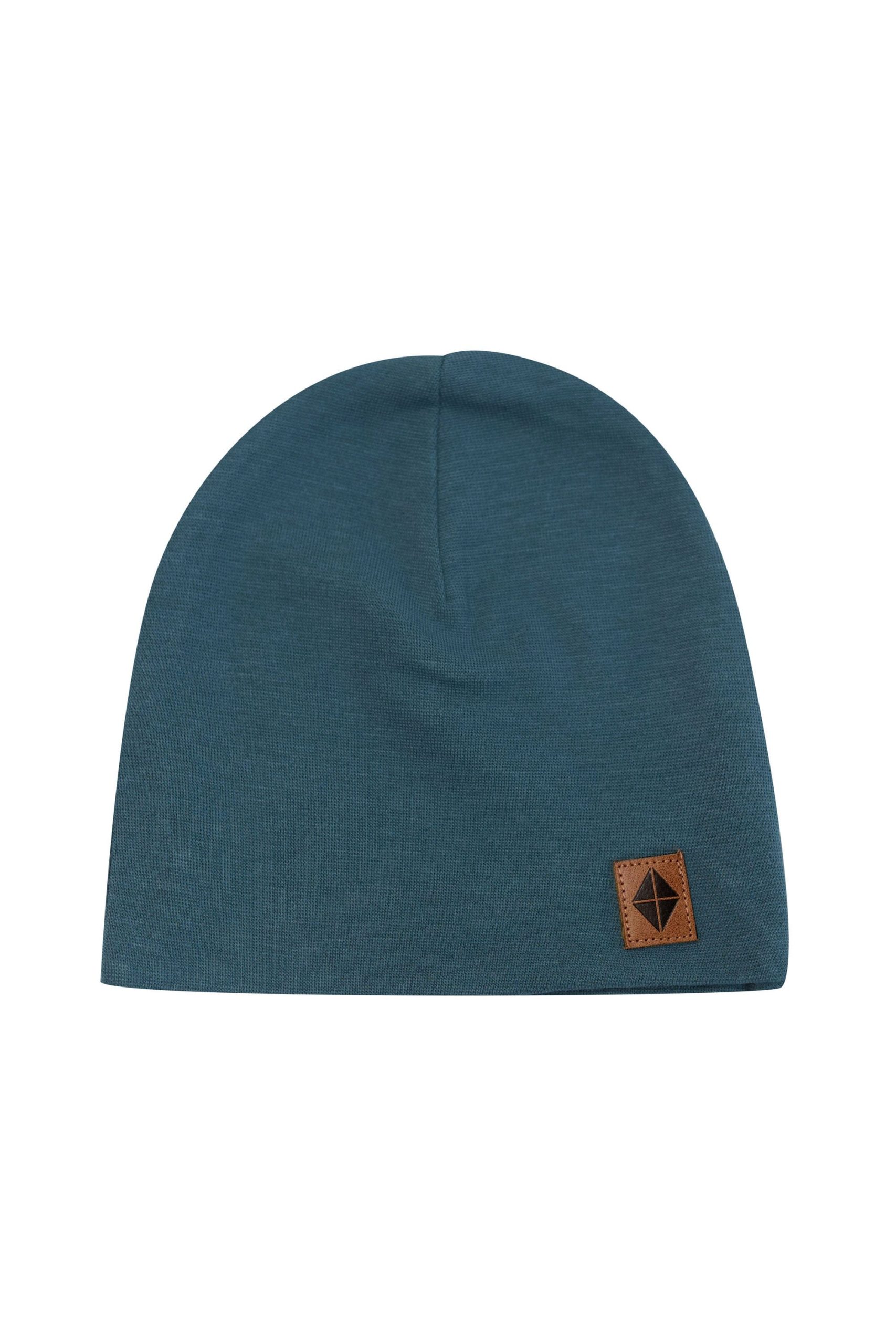 Bamboo Jersey Beanie in Atlantic - Image 2