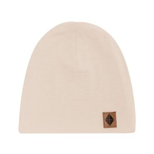 Bamboo Jersey Beanie in Bisque