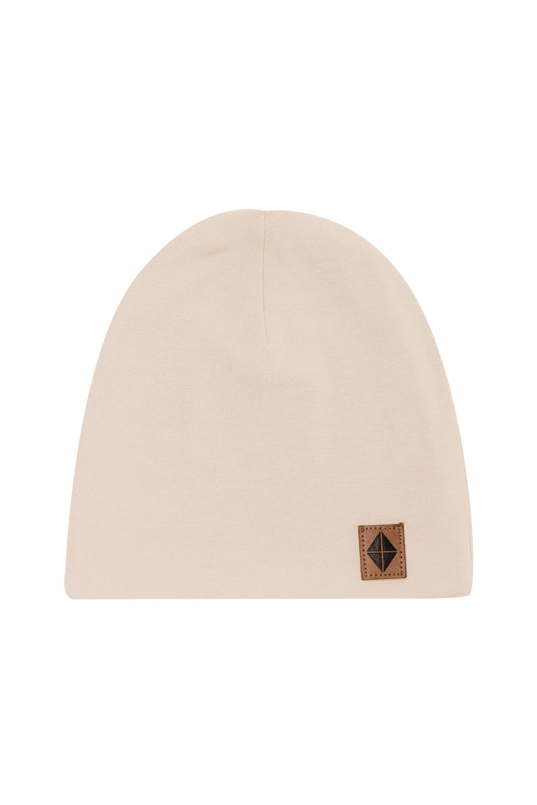 Bamboo Jersey Beanie in Bisque