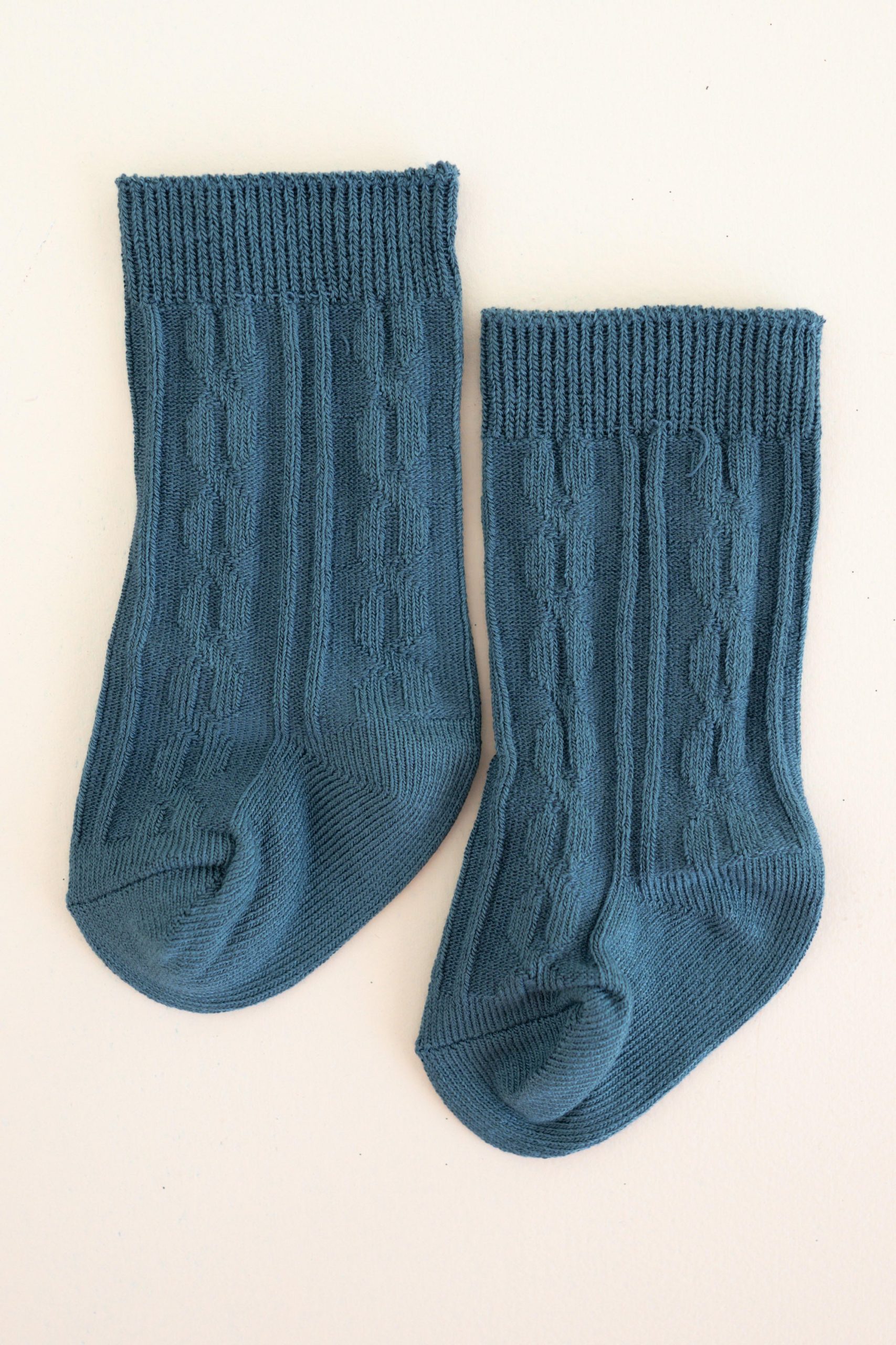 Knee High Socks in Atlantic - Image 2