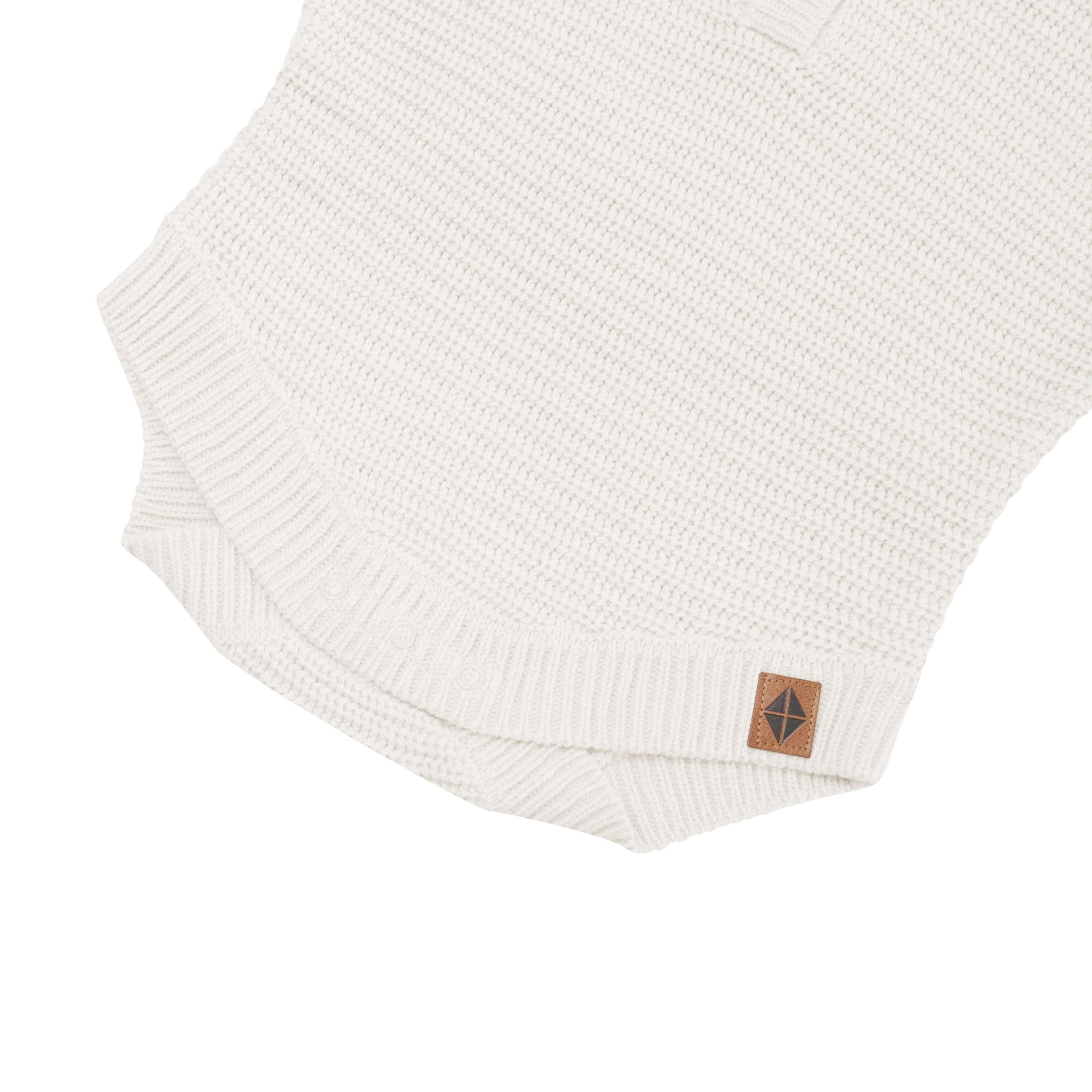 Chunky Knit Romper in Oat - Image 7