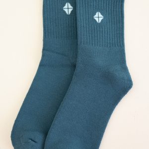 Adult Crew Socks in Atlantic