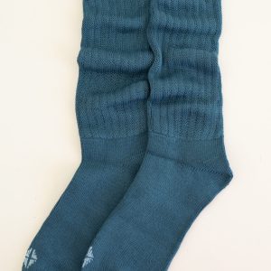 Adult Scrunch Socks in Atlantic