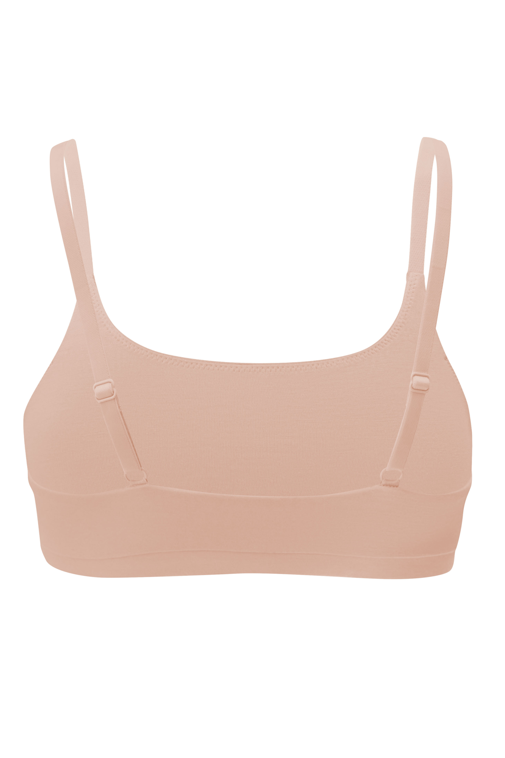 Women's Scoop Neck Bralette in Chai - Image 5
