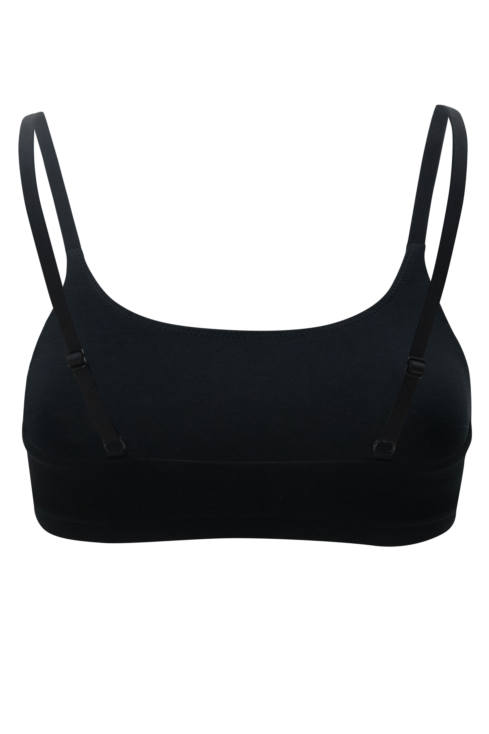 Women's Scoop Neck Bralette in Midnight - Image 7