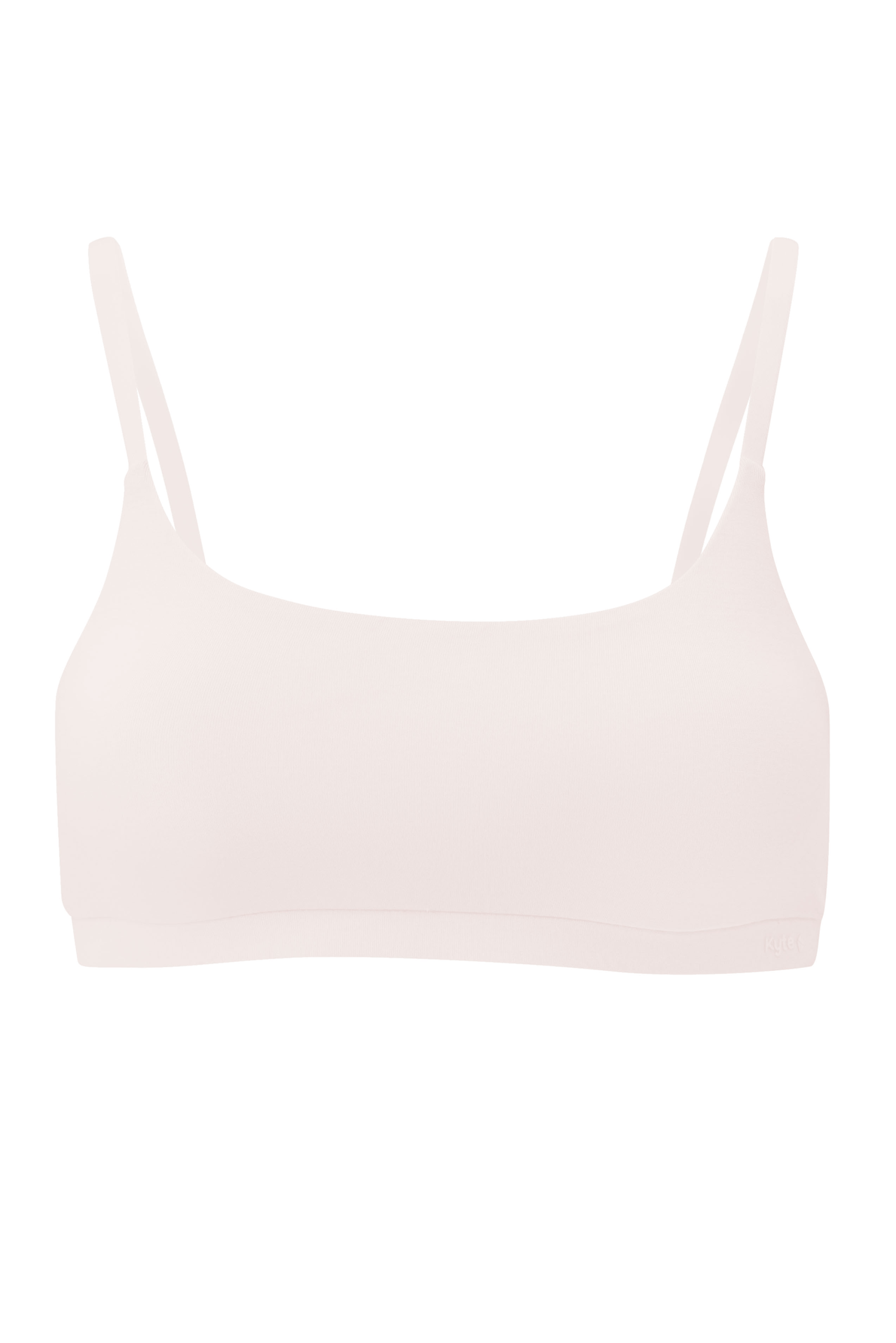 Women's Scoop Neck Bralette in Blonde - Image 2