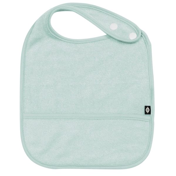 Terry Pocket Bib in Sage