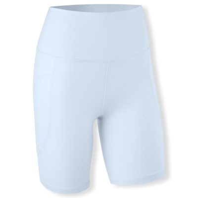 Bamboo Flex High Rise Biker Short in Breeze