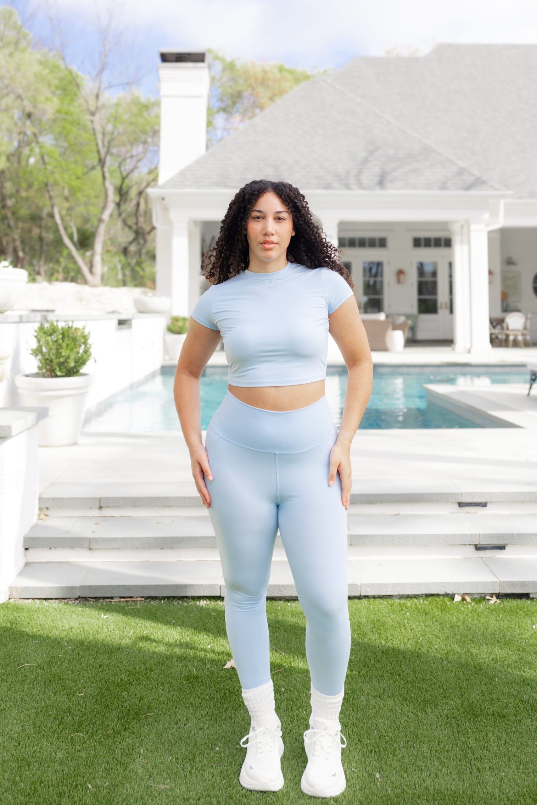 Bamboo Flex Baby Tee in Breeze - Image 4