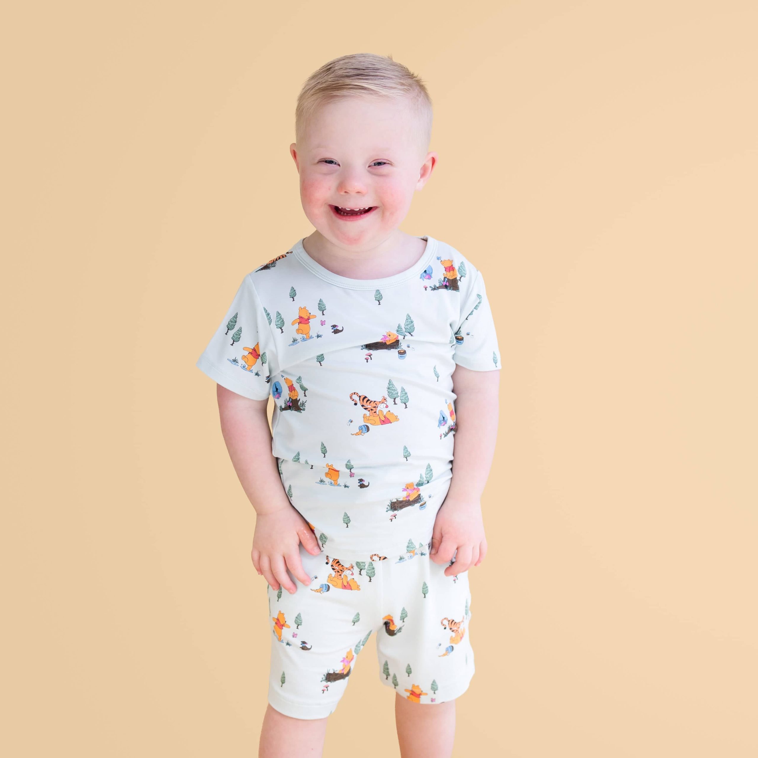 Toddler Basic Tee in Winnie the Pooh Hundred Acre Wood - Image 4