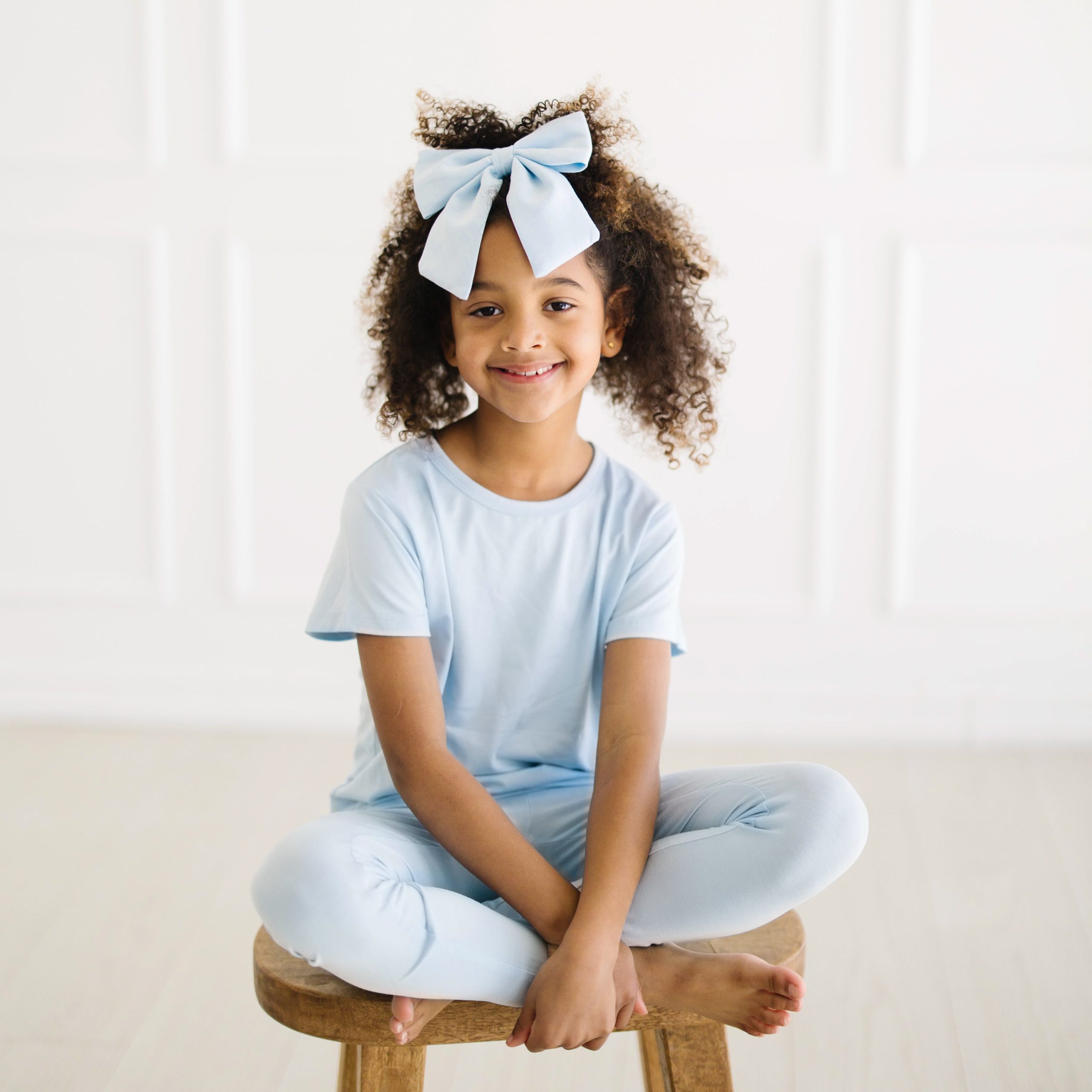 Toddler Basic Tee in Breeze - Image 3