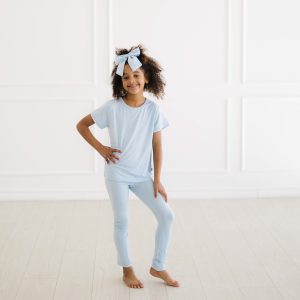Toddler Basic Tee in Breeze