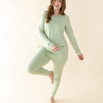 Women's Jogger Pajama Set in Basil