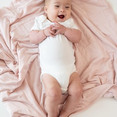 Baby Blanket in Blush 1.0