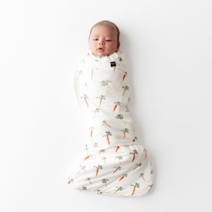 Sleep Bag Swaddler in Carrot 1.0