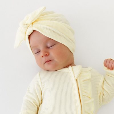 Ribbed Headwrap in Chamomile