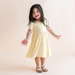 Twirl Dress in Chamomile