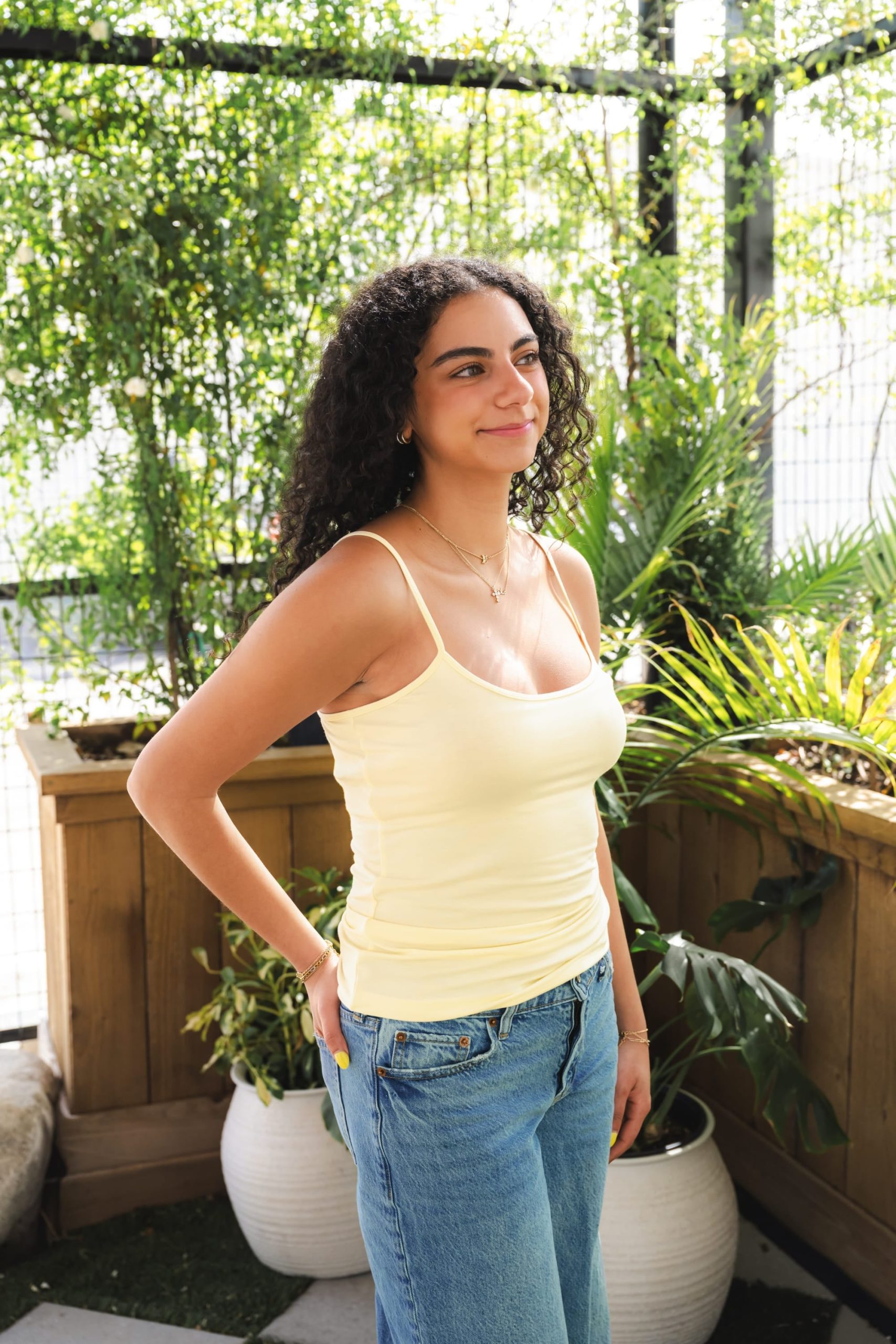 Womens Camisole in Chamomile