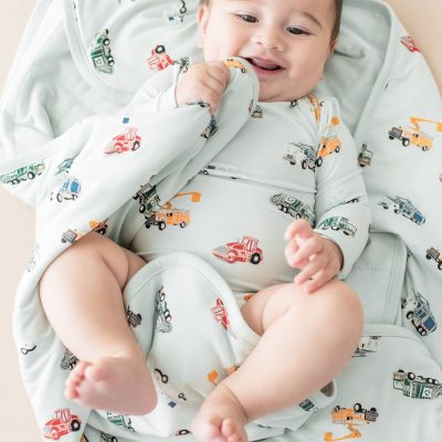 Baby Blanket in City Vehicles 1.0