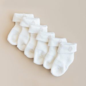 Baby 3-Pack Socks in Cloud