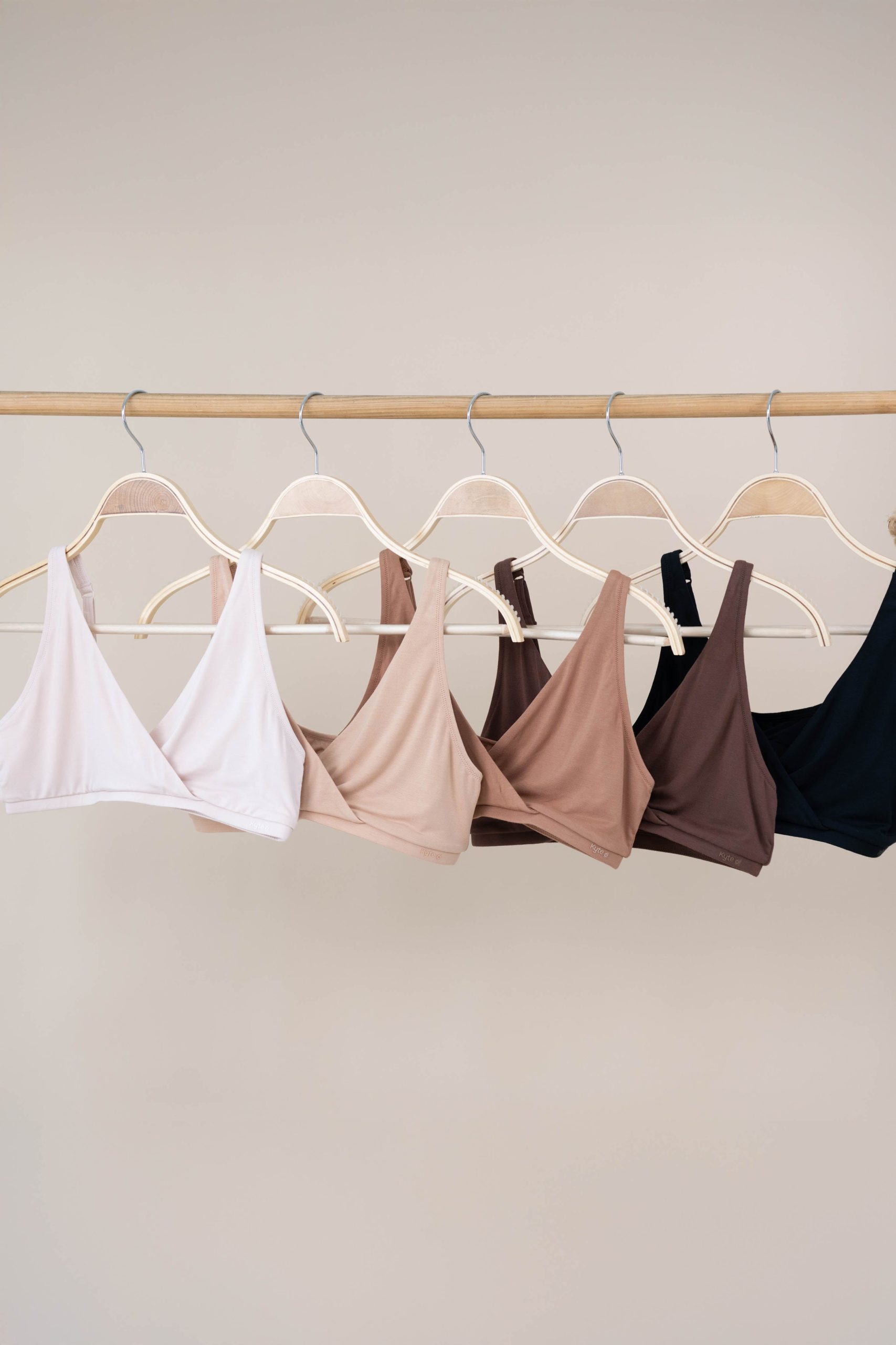 Women's Cross Front Bralette in Blonde - Image 6